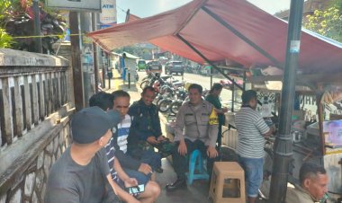 Bhabinkamtibmas Benteng Warudoyong Polres Sukabumi Kota, Selalu Aktif Bina Warga