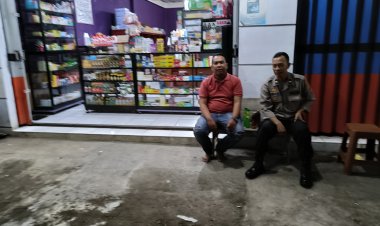 Antisipasi Kejahatan Malam Hari,Polsek Sukaraja Laksanakan Patroli Dialogis