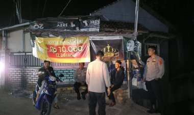 Ciptakan Wilayah Aman Kondusif, Polsek Sukaraja Gencar Laksanakan Patroli Dialogis
