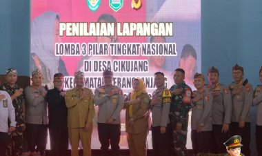 Kunjungan Tim Penilai Lomba 3 Pilar Desa/Kelurahan, Tingkat Mabes Polri