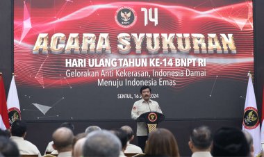 Peringati HUT BNPT ke-14, Menko Polhukam: Saya Apresiasi Kinerja BNPT