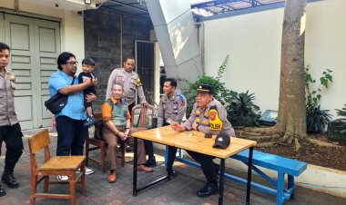 Kapolsek Sukalarang Pimpin Pengamanan Kebaktian di Gereja  GKI Penginjil