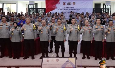Kapolda Jabar Buka Rakernis Biro Logistik TA 2024