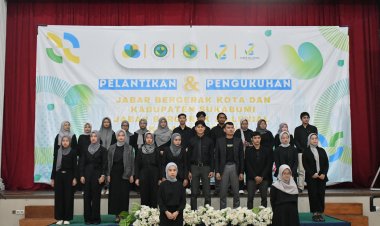 Pelantikan Pengurus Jabar Bergerak Zilenial Kota Sukabumi Di Hadiri PJ Walikota