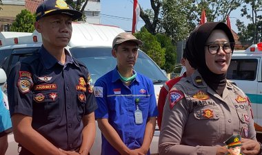 Polres Garut Laksanakan Pengecekan Ambulance , Tingkatkan Keselamatan Berlalulintas