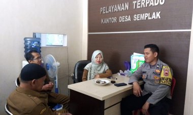 Ciptakan Desa Aman, Bhabinkamtibmas Polsek Sukalarang Laksanakan Sambang Desa