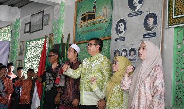 Penutupan Pekan Taaruf Santri  Angkatan Ke-3 di Ponpes Al-Muslim oleh Penjabat Wali Kota Sukabumi