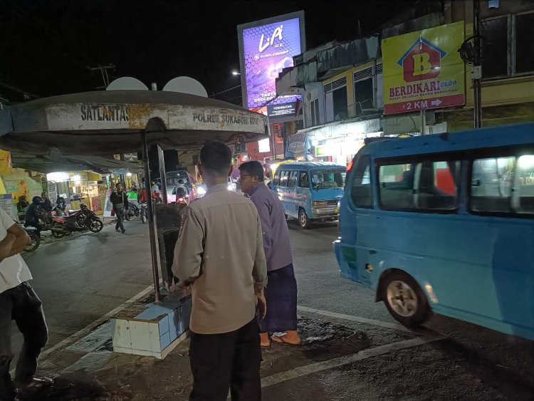 Berikan Rasa Aman dan Nyaman Kepada Warga, Polsek Sukaraja Tingkatkan Patroli Malam