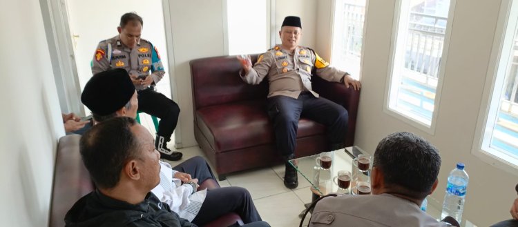 Jaga Kamtibmas, Kapolsek Sukabumi Lakukan Dialogis Dengan Tokoh Masyarakat