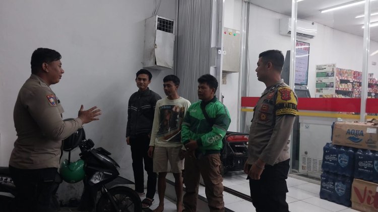 Antisipasi Gangguan Kamtibmas, Polsek Kadudampit Gelar Patroli KRYD