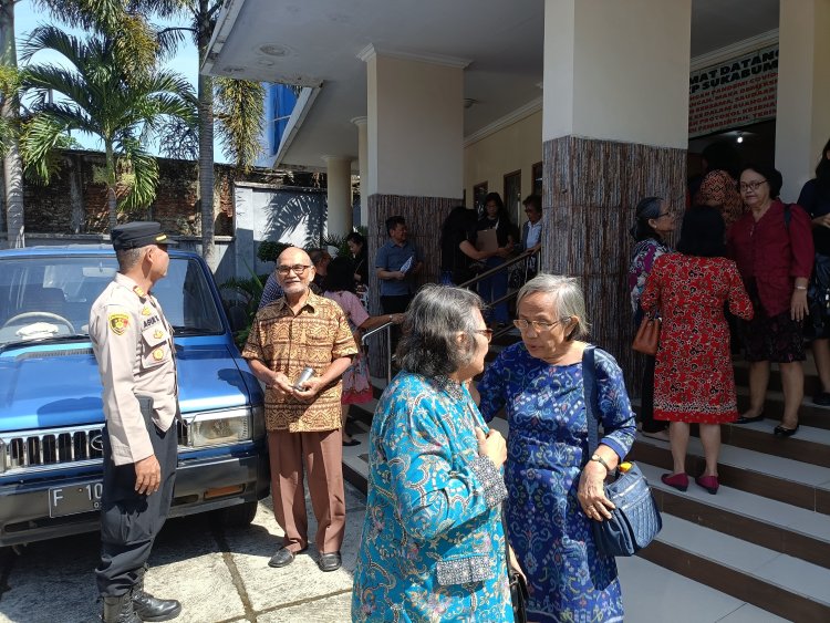 Ciptakan Kondusifitas Kamtibmas, Polsek Sukaraja Gelar Minggu Kasih di Gereja