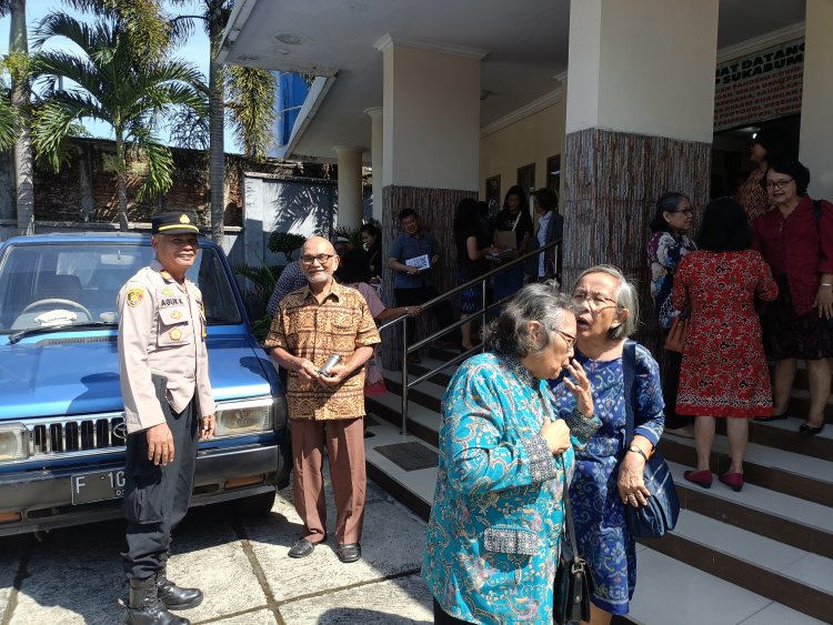 Ciptakan Kondusifitas Kamtibmas, Polsek Sukaraja Gelar Minggu Kasih di Gereja