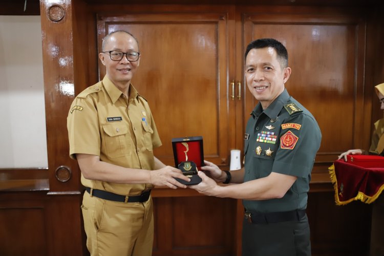 Pemkot Sukabumi Terima Kunjungan Peserta Studi Pelatihan Kepemimpinan Administrator Mabes TNI