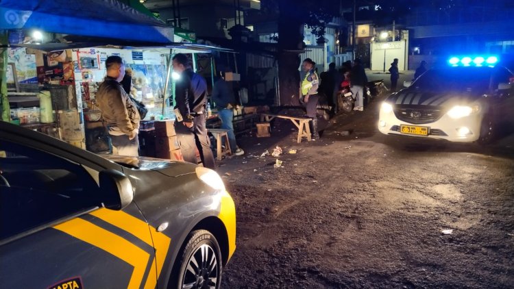 Demi Terciptanya Keamanan Kondusif, Polsek Cikole Tingkatkan Patroli Malam