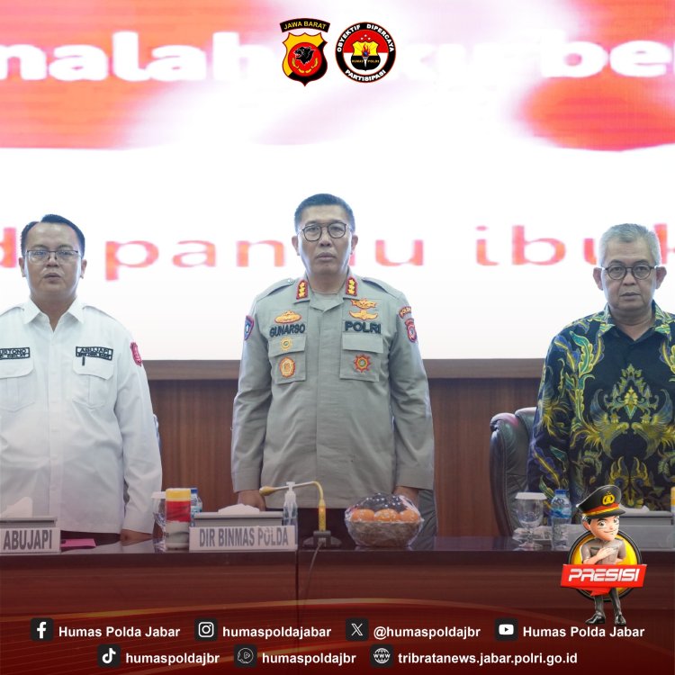 Polda Jabar Gelar Rapat Kordinasi BUJP, Sebagai Implementasi dan Optimalisasi Perpol 1 Tahun 2024