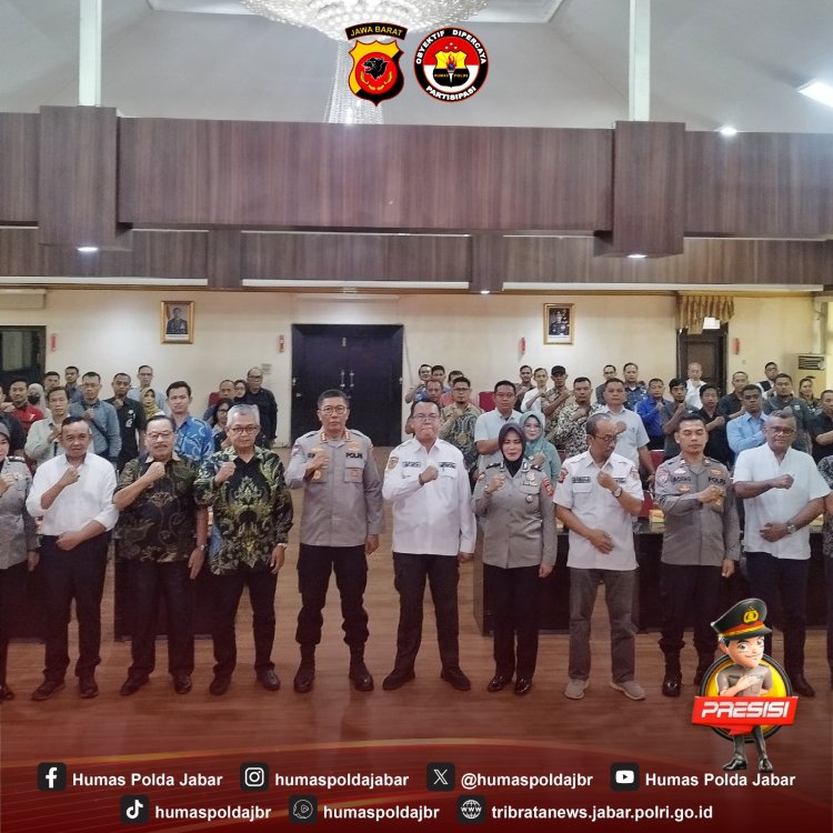 Polda Jabar Gelar Rapat Kordinasi BUJP, Sebagai Implementasi dan Optimalisasi Perpol 1 Tahun 2024