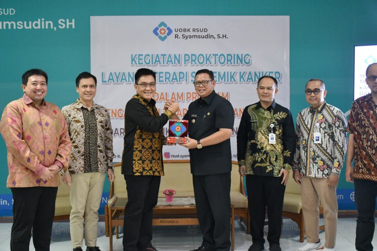 RSUD R Syamsudin,SH Kota Sukabumi, Jalani Giat Proktoring  Layanan Terapi Sistemik Kanker Oleh Tim RS Hasan Sadikin