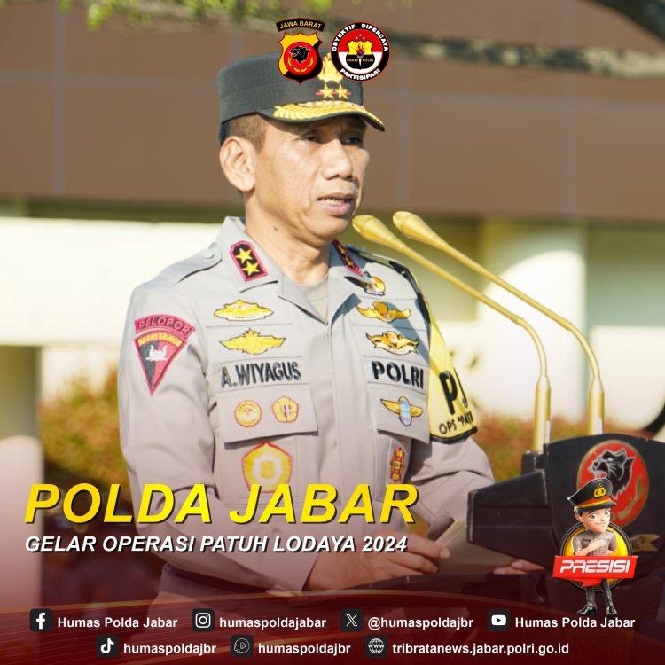 Polda Jabar Gelar Operasi Patuh Lodaya 2024