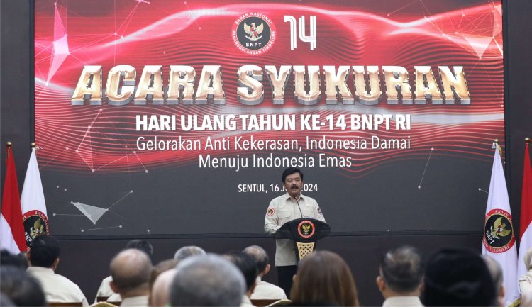 Peringati HUT BNPT ke-14, Menko Polhukam: Saya Apresiasi Kinerja BNPT