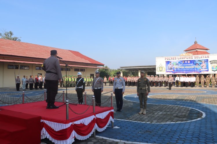 Polres Lampung Selatan Gelar Operasi Patuh Krakatau 2024 Selama 14 Hari