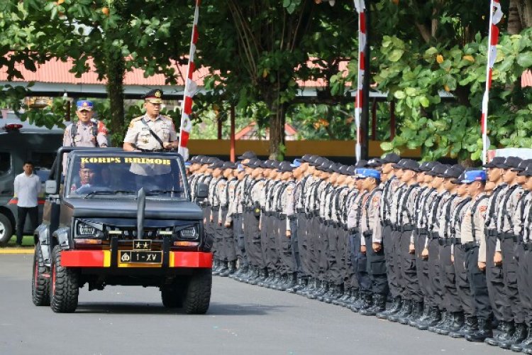 218 Siswa Siap Dididik Menjadi Anggota Polri di SPN Polda Sulut