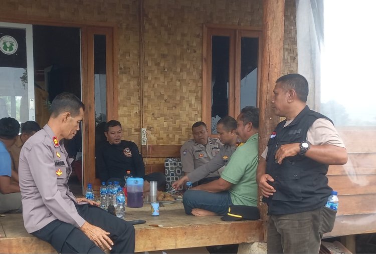 Jaga Harkamtibmas, Kapolsek Sukabumi Laksanakan Dialogis Dengan  Tokoh Masyarakat