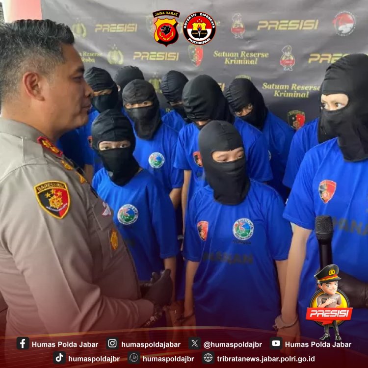 Polres Cimahi Berhasil Ringkus 28 Tersangka Penyalahgunaan Narkoba