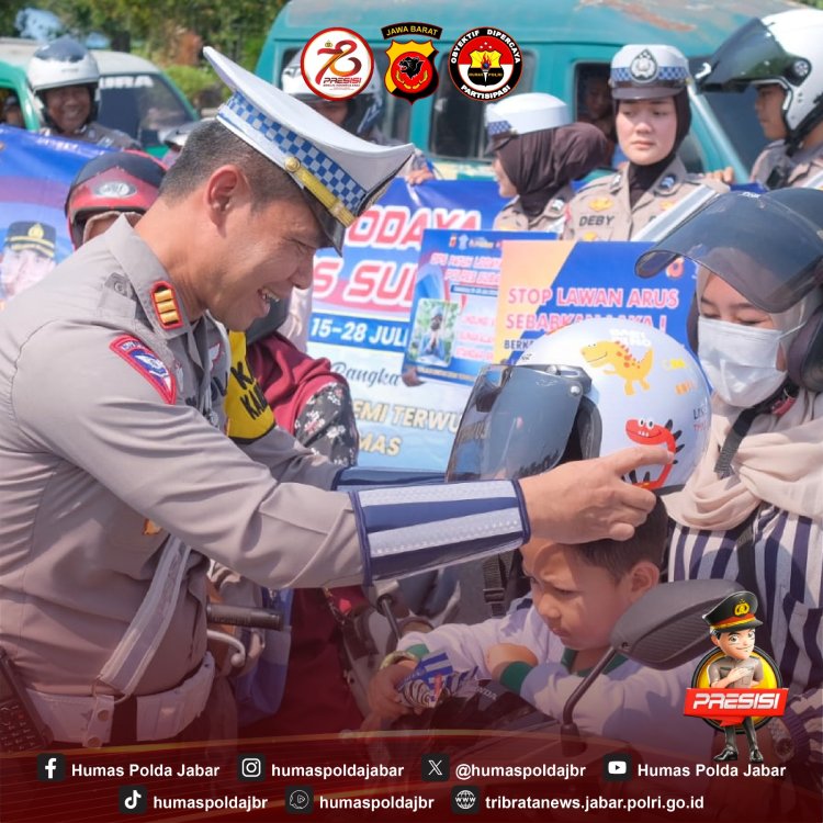 Wujudkan Disiplin Berlalulintas, Polres Subang Konsisten Lakukan Ops Patuh Lodaya 2024