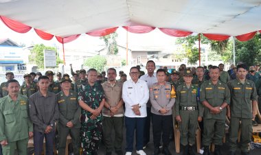 SatLinmas Kelurahan Selabatu Dibekali Keterampilan Dalam Rangka Persiapan Pilkada Serentak 2024