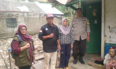 Pembangunan Rutilahu Desa Sukamekar di Mulai, Bahan Bangunan Mulai Disalurkan Ke Penerima