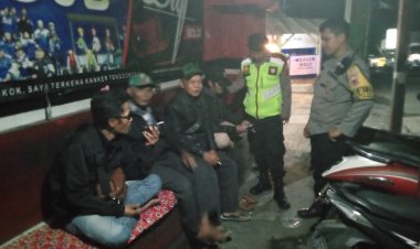 Polsek Sukalarang Gencar Laksanakan Patroli Dialogis,Upaya Cegah Gangguan Kamtibmas
