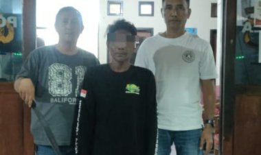 Tim Opsnal Polsek Tikala Gerak Cepat Amankan Pelaku Penikaman