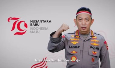 Kapolri di HUT RI ke-79: Semangat Baru untuk Nusantara Baru, Indonesia Maju