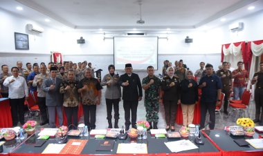 Polres Sukabumi Kota dan Pemkot Gelar Rakor Lintas Sektoral Jelang Pilkada 2024