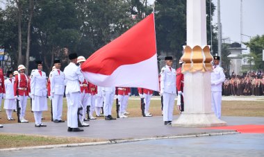 Upacara Peringatan HUT Kemerdekaan Republik Indonesia ke 79 Tahun 2024, Berjalan Khidmat