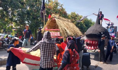 Kemeriahan Karnaval Kemerdekaan di Blok Banjas Desa Pawideaan
