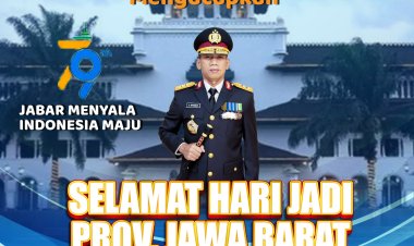 Kapolda Jabar Hadiri Upacara Hari Jadi Ke-79 Provinsi Jawa Barat Tahun 2024