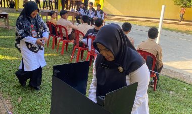 SMAN 4 Kabupaten Kaur Laksanakan Pemilihan Ketua OSIS, Contoh Demokrasi Yang Mendidik