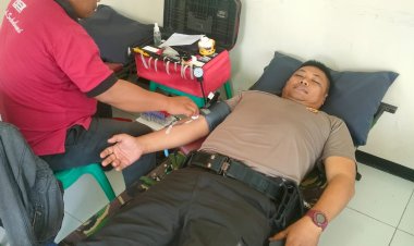 Pemdes Sukamekar Bersama Puskesmas Limbangan dan PMI Kabupaten Sukabumi, Gelar Donor Darah untuk Kemanusiaan