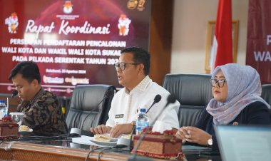 KPU Gelar Rakor Tahapan Pilkada Kota Sukabumi