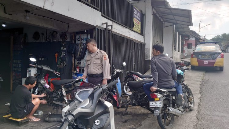 Unit Samapta Polsek Sukabumi Gencar Laksanakan Patroli Dialogis