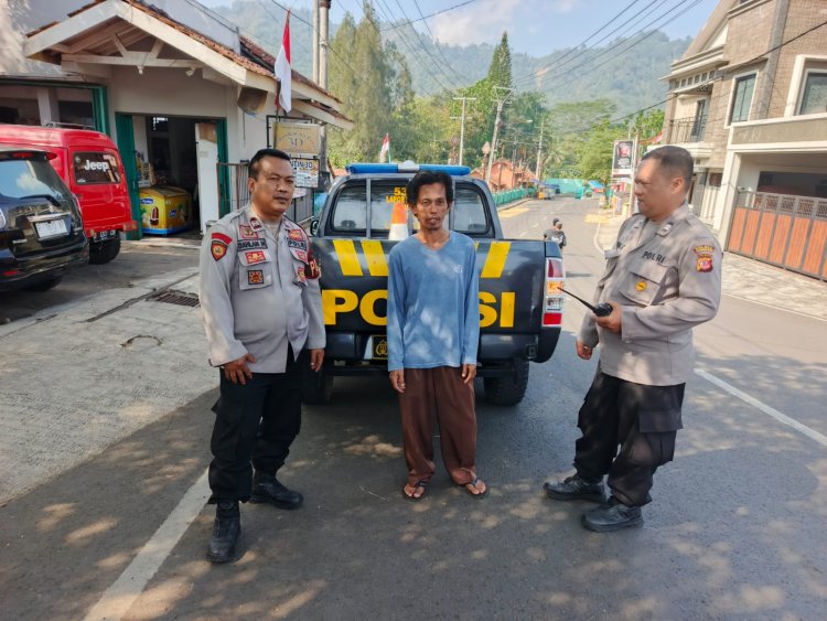 Ciptakan Suasana Kondusif, Polsek Lembursitu Laksanakan Patroli Objek Wisata