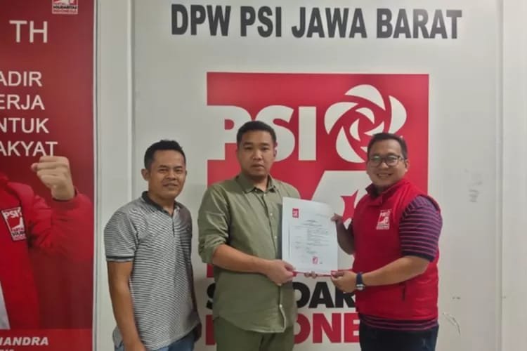 Dede Latif, Aktivis Muda Jadi PLT Ketua DPD PSI Kab.Sukabumi