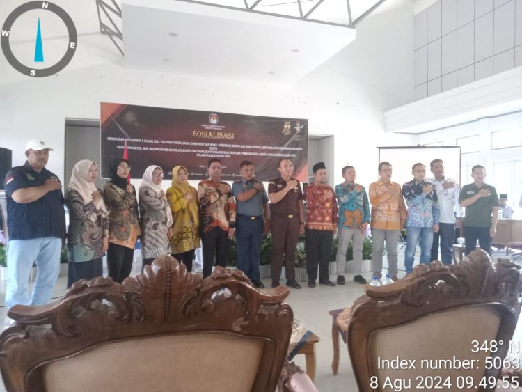 KPUD Kabupaten Kaur Laksanakan Sosialisasi PKPU No 8  Tentang Pemilukada