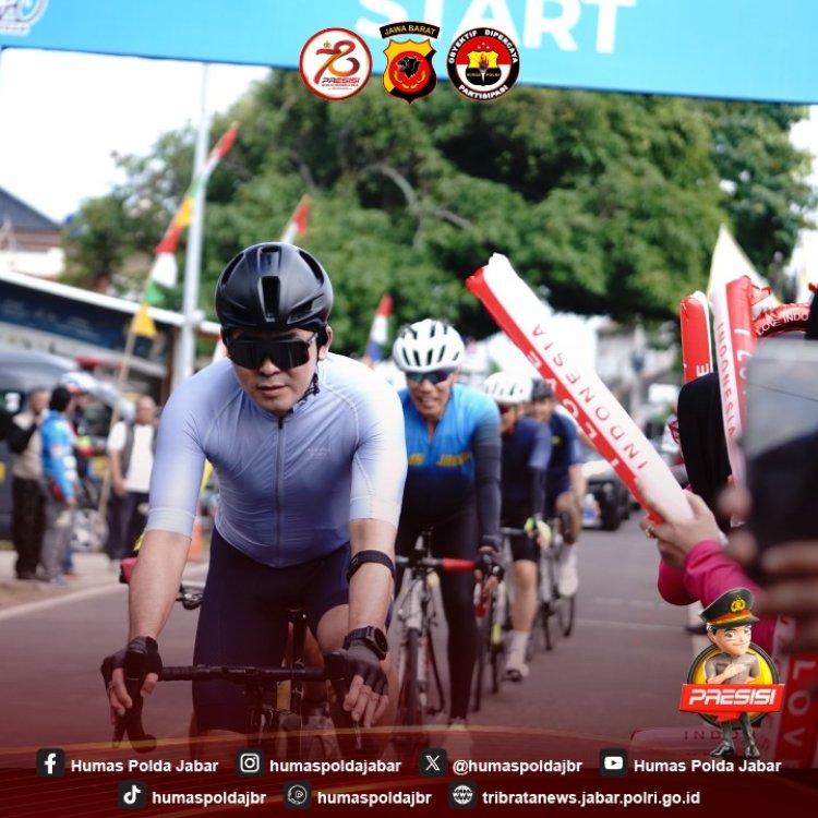 Lodaya Siliwangi Ride 2024 Diramaikan Ratusan Pesepeda