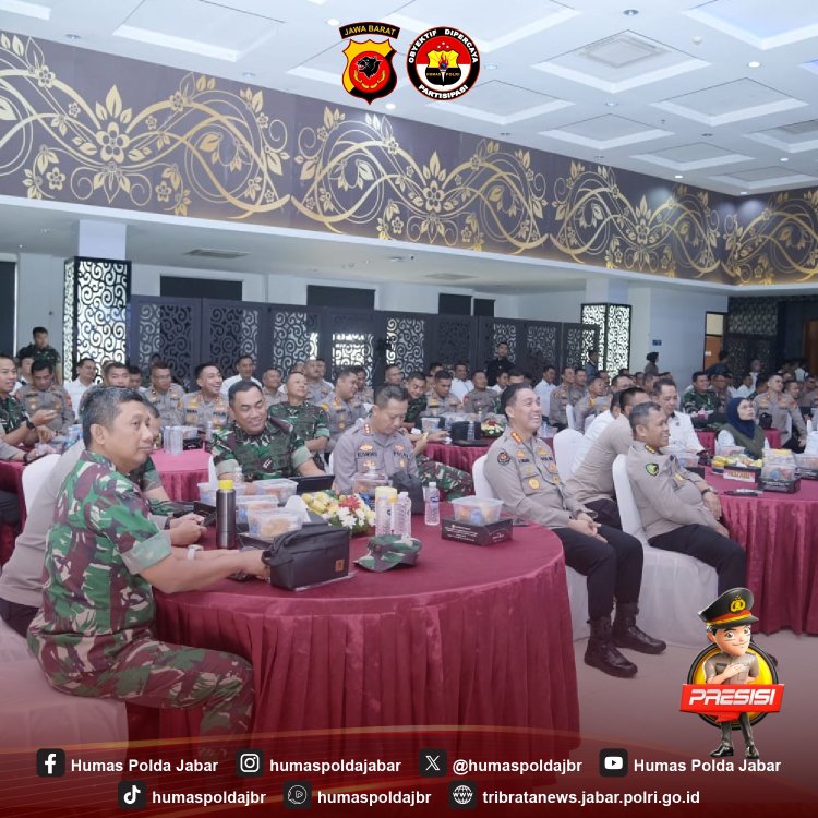 Rapat Koordinasi Lintas Sektoral Operasi Mantap Praja Lodaya -2024 Dalam Rangka Pemilukada Di Wilkum Polda Jabar