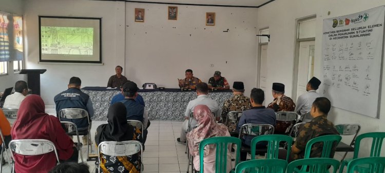 Kapolsek Sukalarang Menghadiri Rapat Koordinasi Persiapan HUT RI Ke-79 Tahun 2024