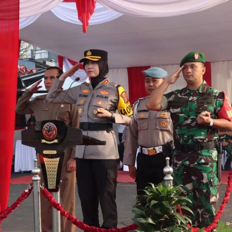 Amankan Pilkada Serentak, Polres Sukabumi Kota Terjunkan 490 Personil