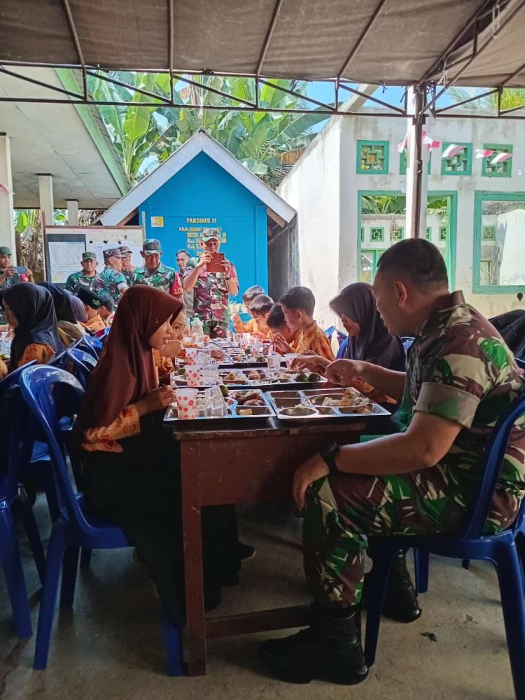 Dapur Masuk Sekolah, Sinergitas SDN 06 Kaur  Dengan Kodam ll Sriwijaya