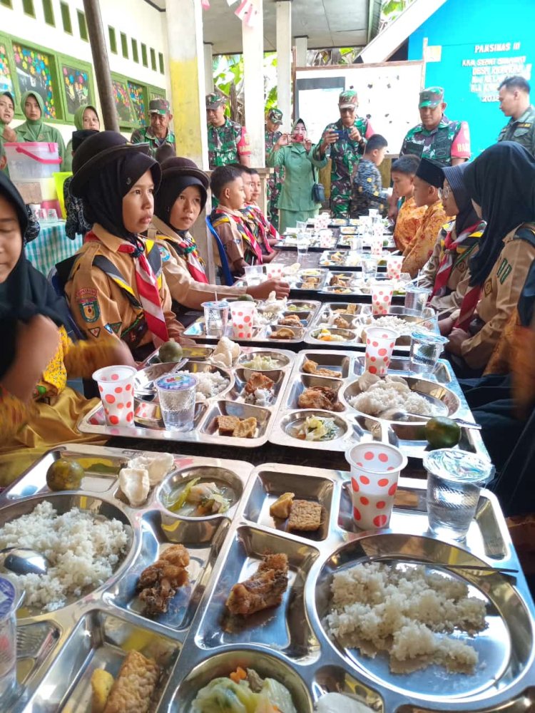 Dapur Masuk Sekolah, Sinergitas SDN 06 Kaur  Dengan Kodam ll Sriwijaya